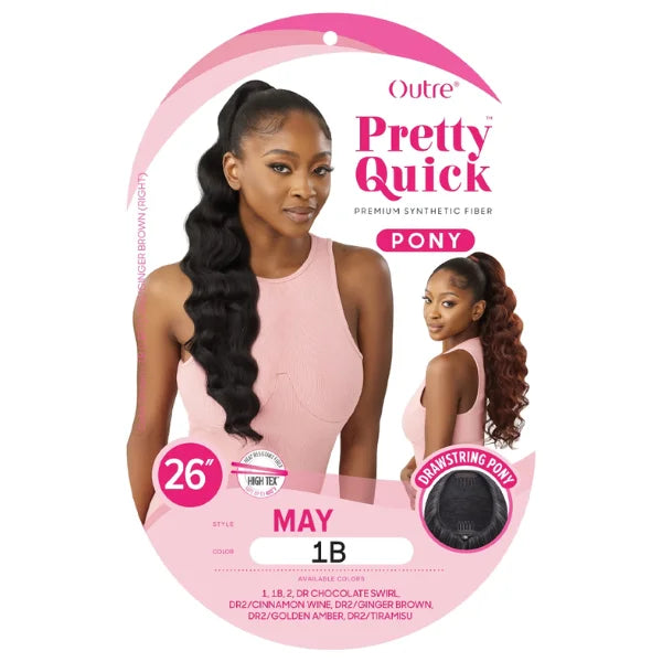 Postiche Ponytail Beach Wave May - Outré