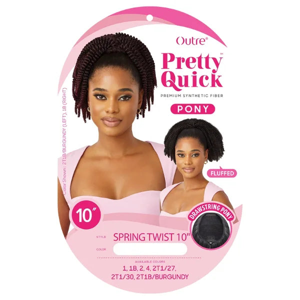 Postiche Ponytail Spring Twist 10" - Outré