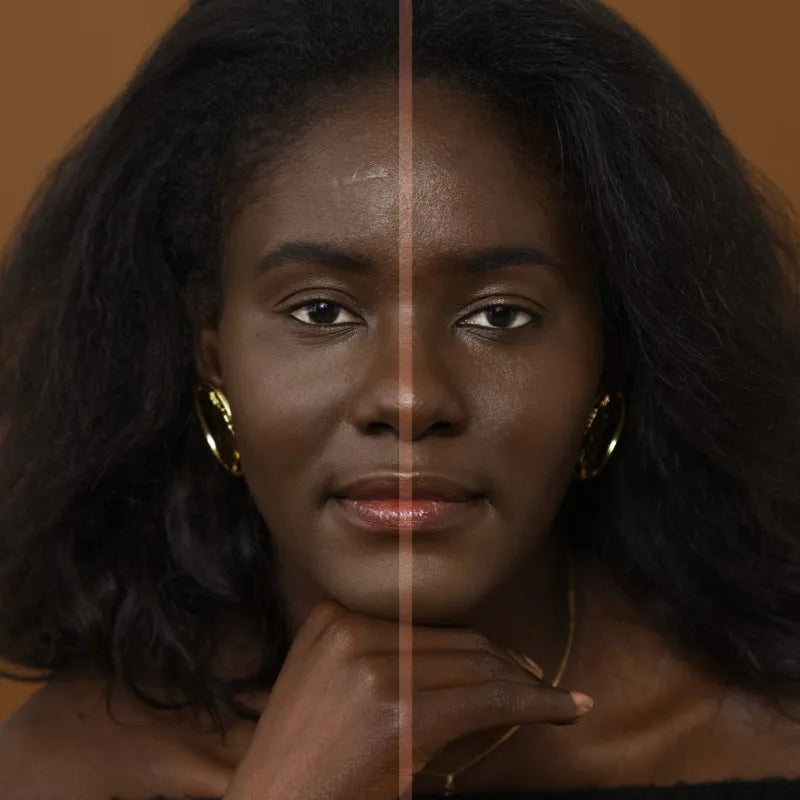 Poudre libre matifiante Naturelle pour Peau Noire Wuré