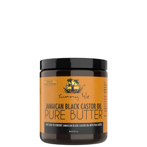 Jamaican Black Castor Oil Pure Butter fortifie les cheveux et protège les zones sèches cutanées de la déshydratation.