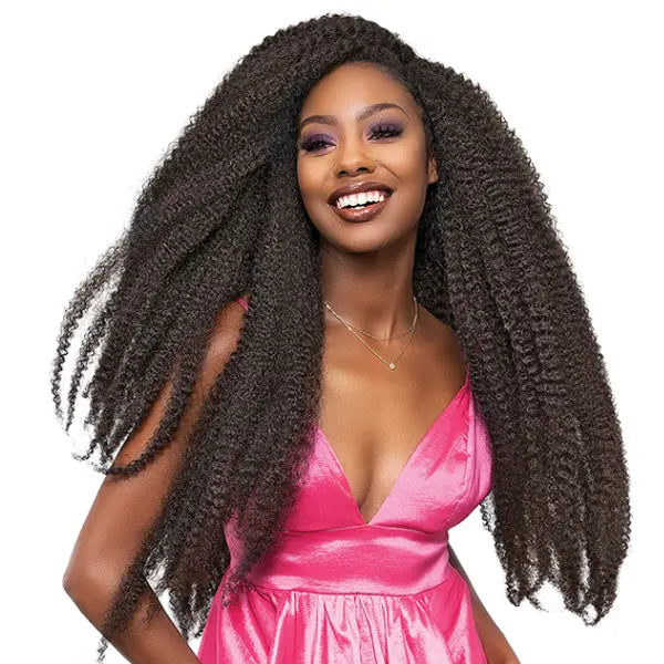 Mèches Afro Kinky Bulk 2X 48" - Janet Collection