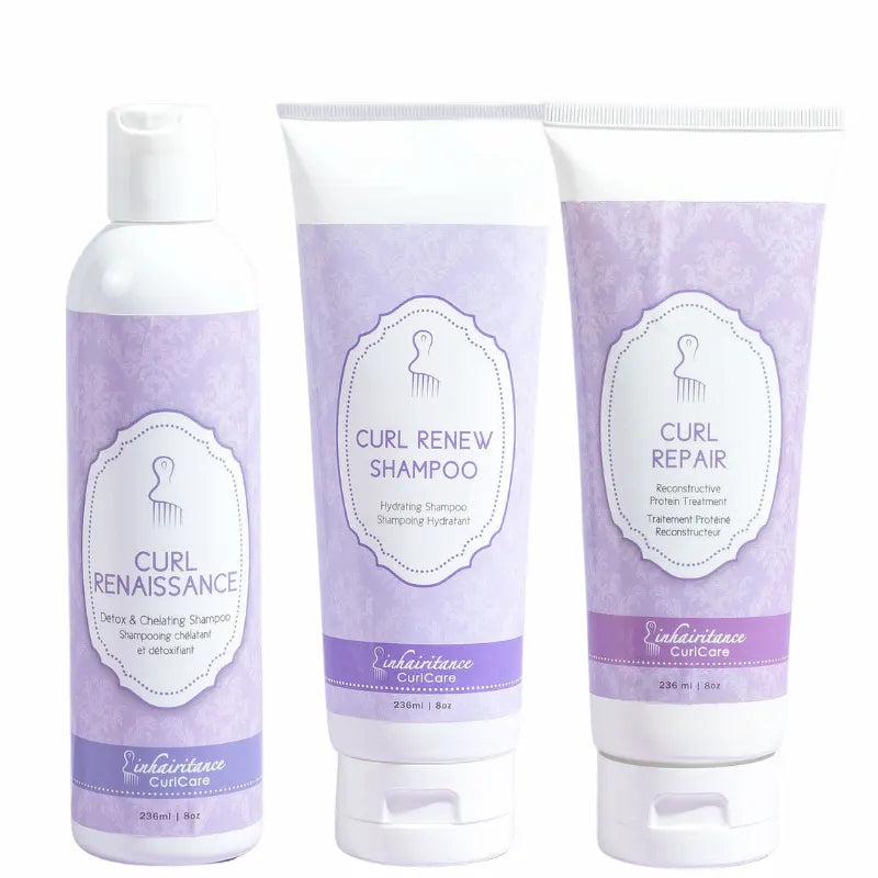 Rituel de Lavage Cheveux Abîmés - Inhairitance