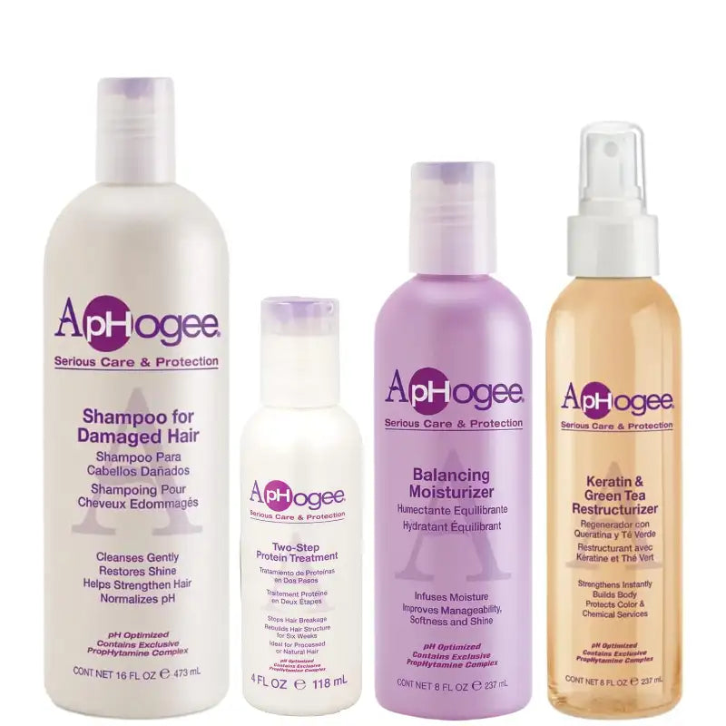 Routine Cheveux Très Abîmés - ApHogee