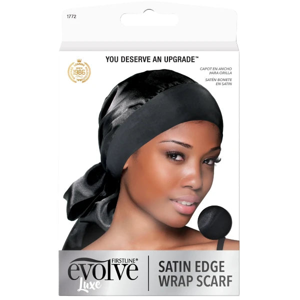 Foulard en Satin pour protéger les Cheveux Nuit et Jour Contre Frisottis et Casse - Evolve Luxe