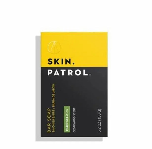 Savon revitalisant Homme à l'Huile de Chanvre - Skin Patrol | Bump Patrol pain 150 Grammes