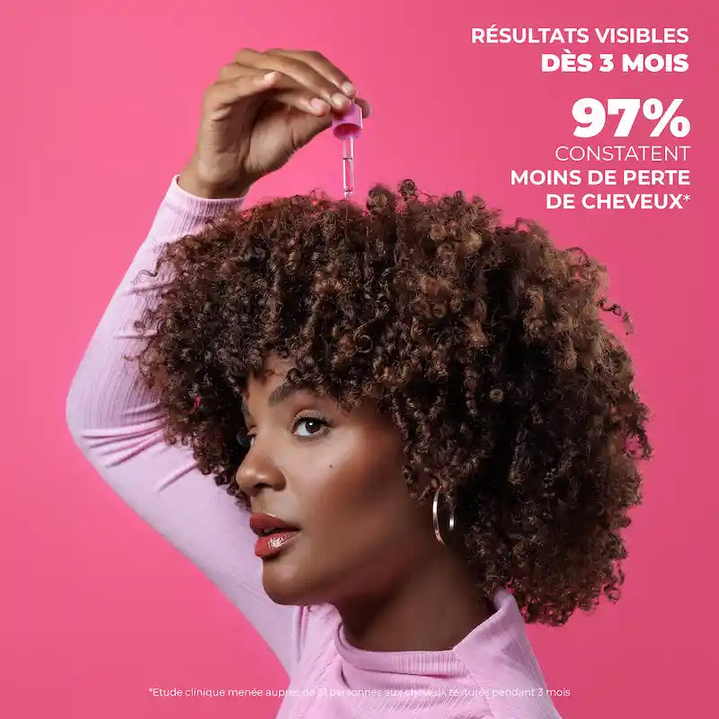 Cure 3 mois sérum Kurl Hero Les Secrets de Loly contre la chute des cheveux