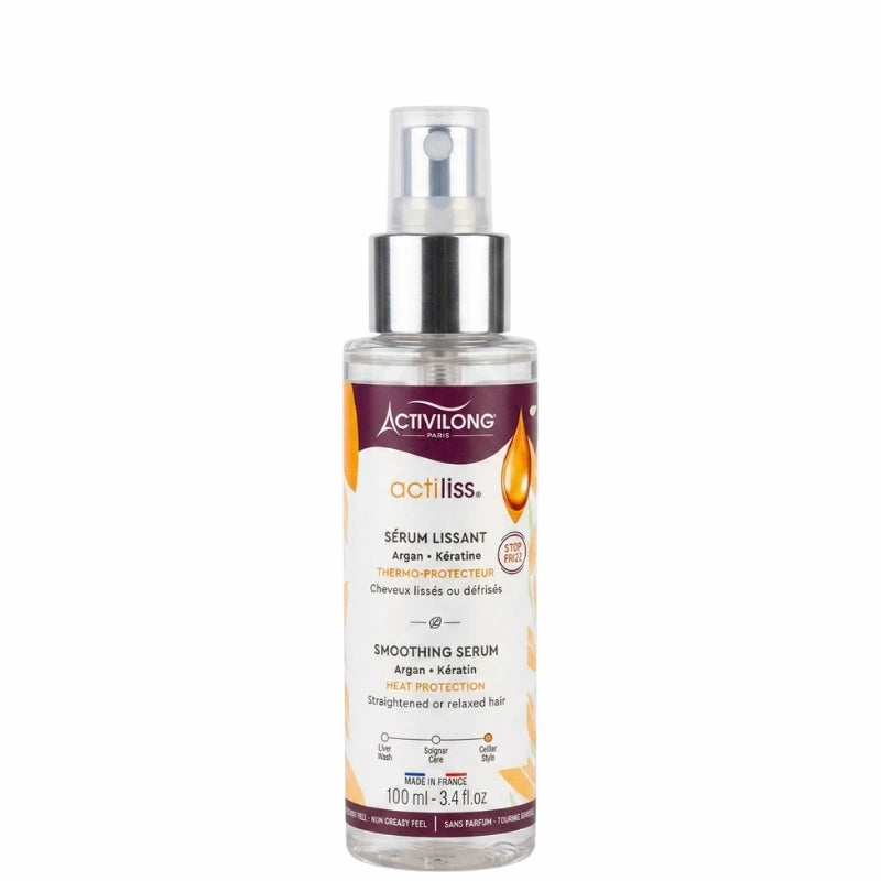 Sérum protecteur de chaleur Fer à lisser Sèche-cheveux Activilong Actiliss 100mL