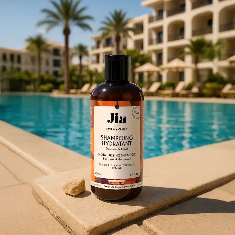 Shampoing hydratant à l'eau de riz et bétaine pour des boucles légères et douces après le lavage - Jia Paris