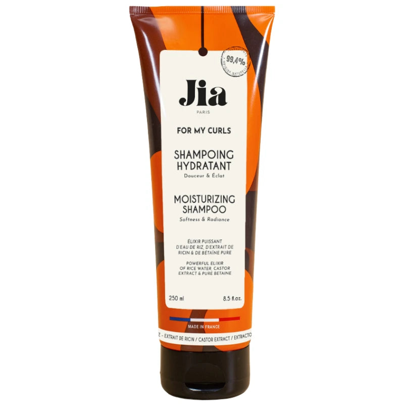 Shampoing Hydratant à l'eau de Riz Jia Paris 98,7% d'ingrédients d'origine naturelle