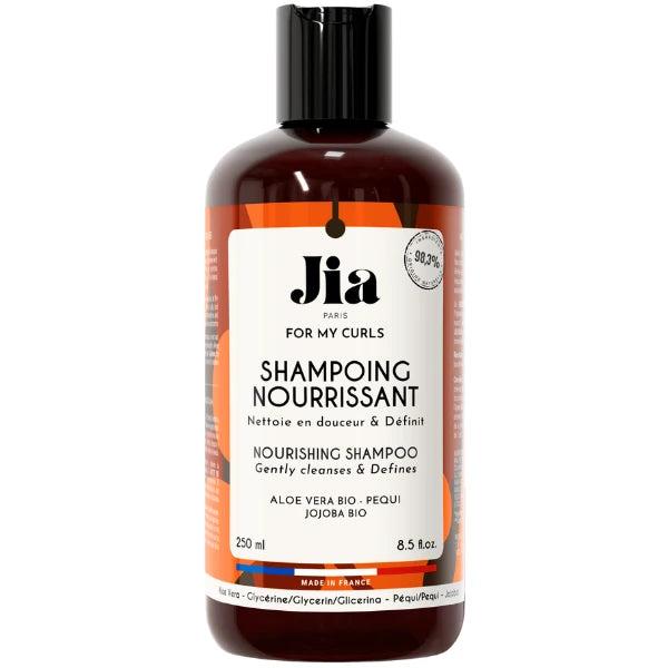 Shampoing Nourrissant Cheveux bouclés frisés crépus Jia Paris For My Curls