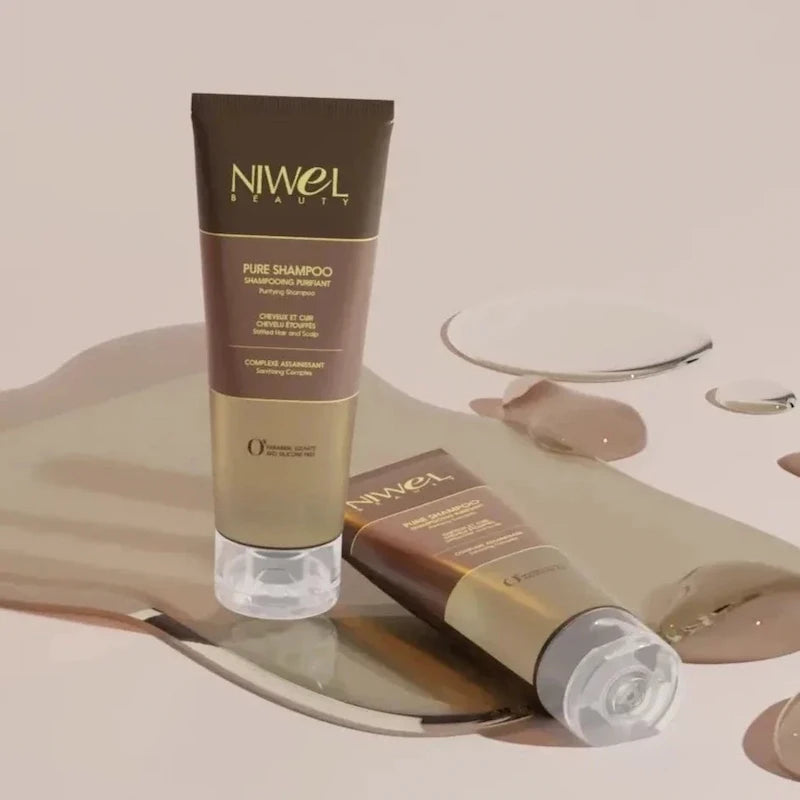 Shampoing purifiant sans sulfate agressif Niwel Beauty