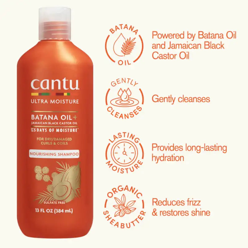 Shampoing Nourrissant Batana JBCO - Cantu Ultra Moisture