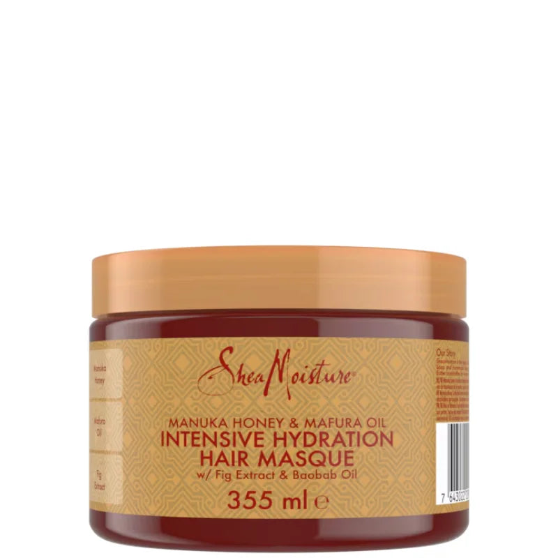 Masque Hydratant Intense - Miel de Manuka & Huile de Mafura - Shea Moisture Pot 340g
