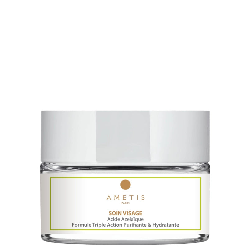 Matifie, régule l'excès de sébum, lutte contre les points noirs, pores dilatés tout en hydratant la peau au quotidien