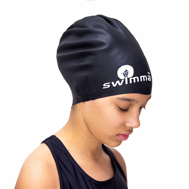 Bonnet de Bain Afro Kids - Swimma Caps