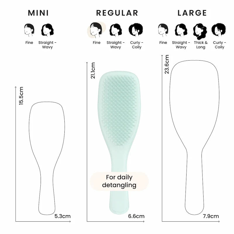 Brosse Cheveux fins Tangle Teezer ultimate detangler fine & fragile Taille Regular