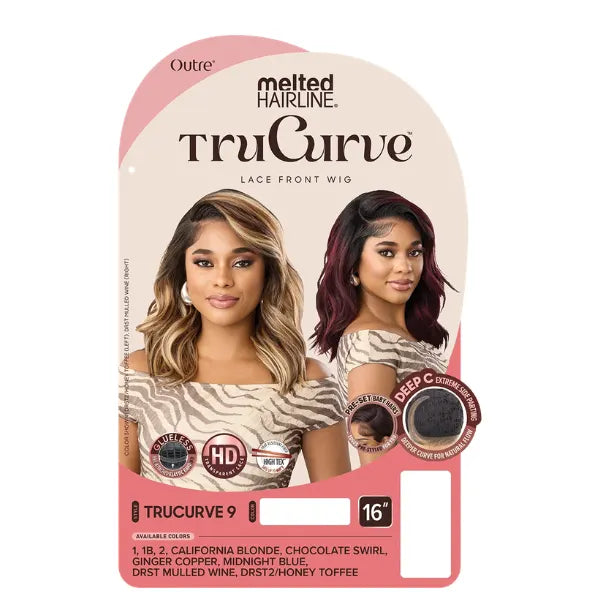 Perruque Lace Front ondulée Trucurve 9 - Outré