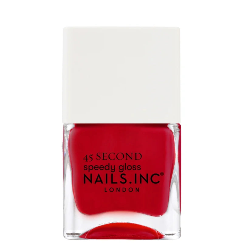 Venis à Ongles Rouge Séchage Rapide Nails Inc. London