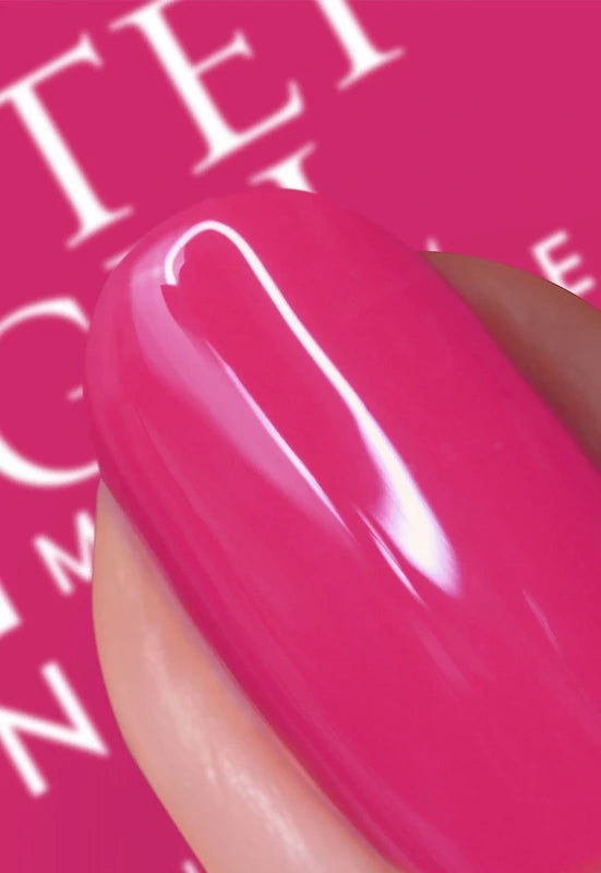 Vernis à Ongles Rose fushia 4-en-1