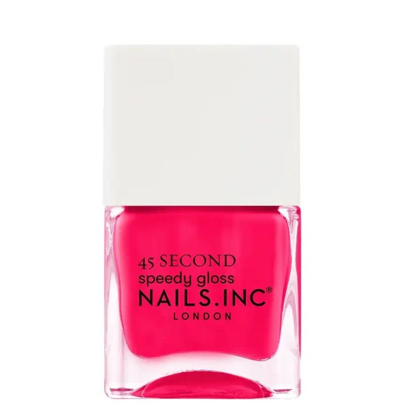Vernis à Ongles Rose Rouge Séchage Rapide 45 secondes Nails Inc