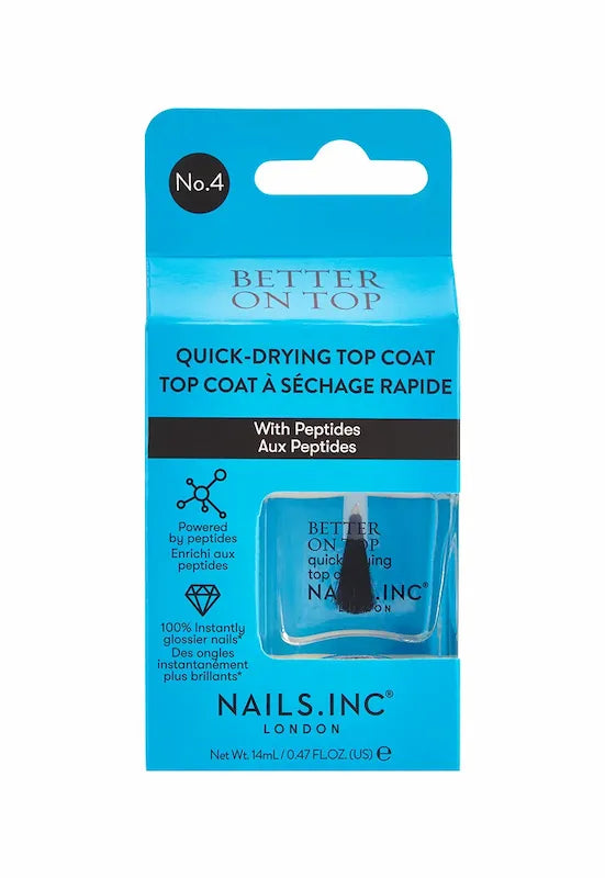 Vernis Top Coat Séchage Rapide - NAILS Inc.