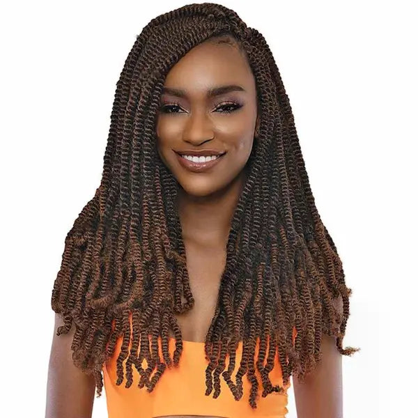 3 X Mèches à Tresser Afro Spring Pré séparées - Janet Collection