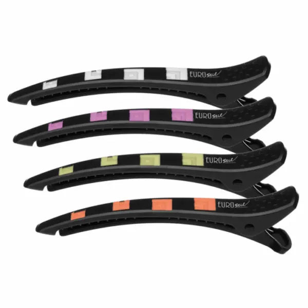 4 pinces à cheveux antidérapantes pour faire vos coiffures, lissages facilement