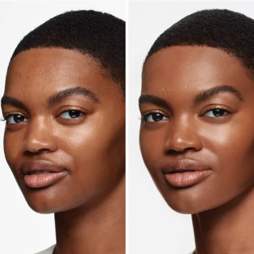 black opal fond de teint stick skin perfecting spf 15 avant apres