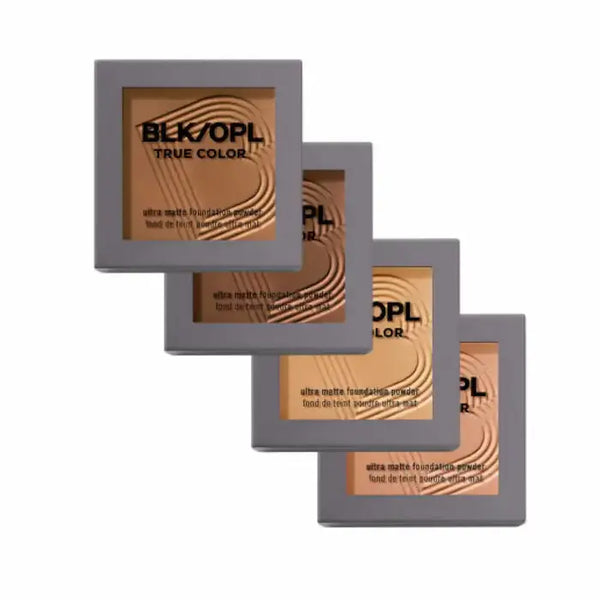 Black Opal - Fond de teint poudre ultra mat true color pour peau noire. Application sèche ou humide et pigments exclusifs Shade ID®.