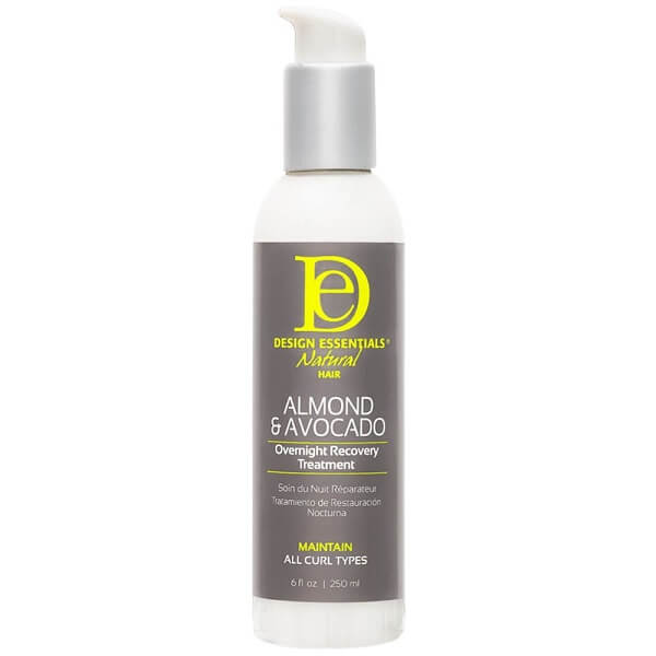 Design Essentials - Overnight recovery Treatment Soin de nuit - Almond & Avocado 