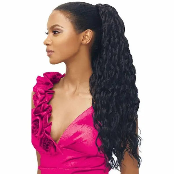 Postiche queue de cheval longue ondulée - Monet Outré