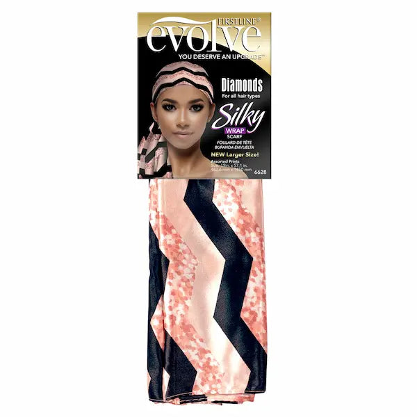 Foulard de tête silky wrap scarf Evolve