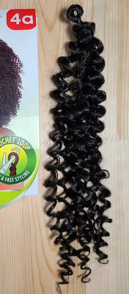 Mèches Afro Kinky X-Pression Crochet Braid 4A Kinky Loop