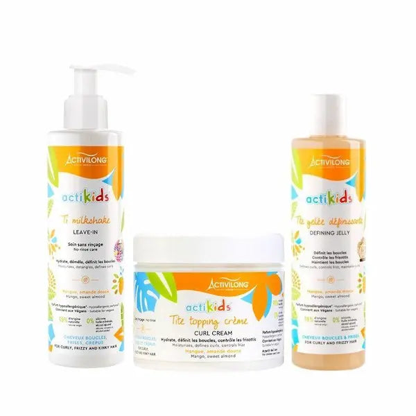 Activilong Actikids - Pack cheveux 3 Soins Coiffants Enfants