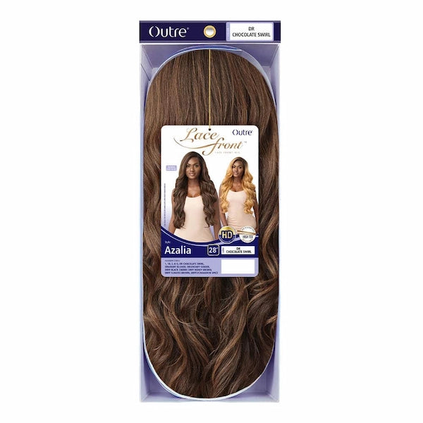 perruque couleur caramel Lace Front Ondulée Azalia - Outré