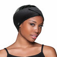 Bandeau nuit ou maquillage en satin et maille - lot de 2.