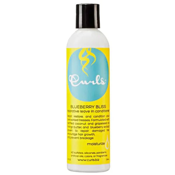 Curls Reparative Leave in Conditionneur sans rinçage Blueberry Bliss