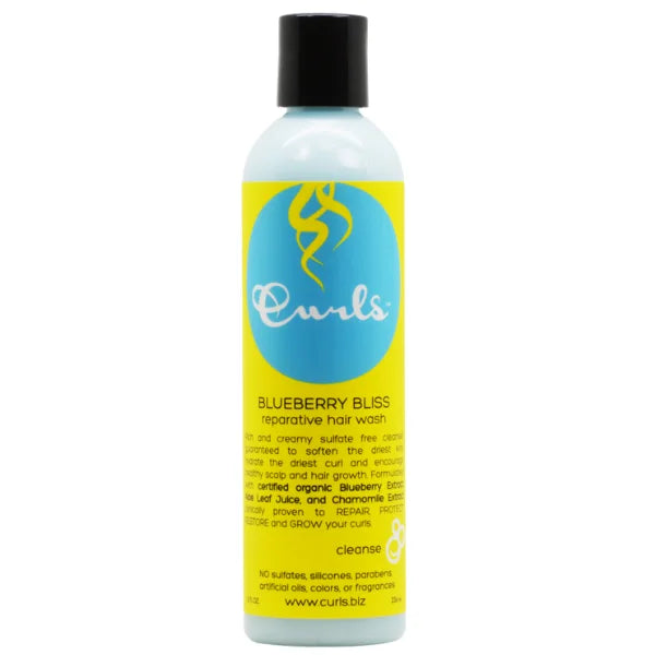 Blueberry Bliss Shampoing Réparateur pour cheveux bouclés Curls