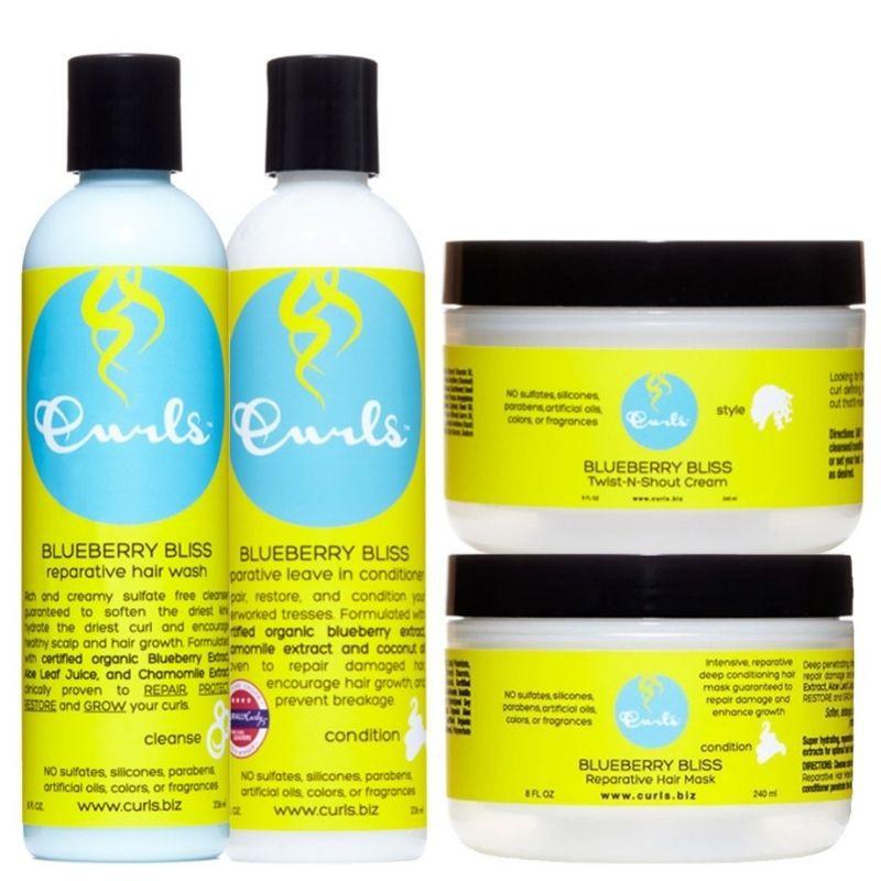Blueberry Bliss Routine soin des Boucles - Pack cheveux - diouda