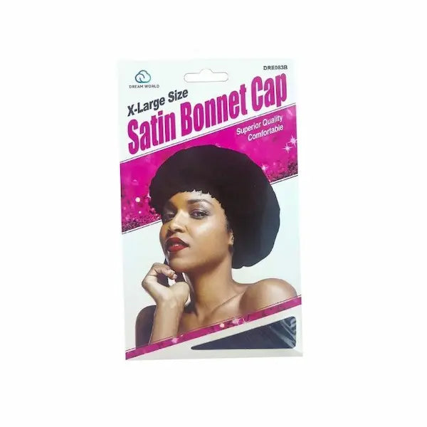 Bonnet satin extra large X-Large Size pour cheveux - Dream World