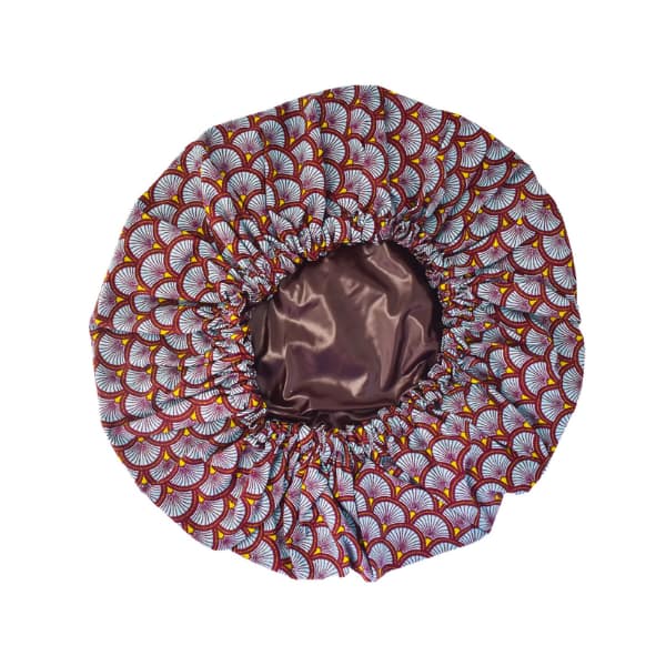 bonnet de soin capillaire bleu, marque curlista