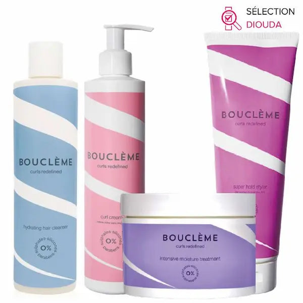BOUCLÈME- Routine Cheveux Bouclés frisés secs