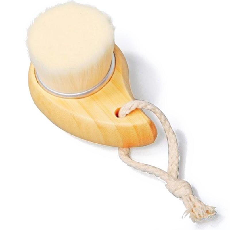 Brosse nettoyante visage manuelle aux poils doux et fins
