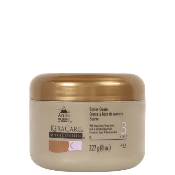 keracare butter cream natural textures pour cheveux afro
