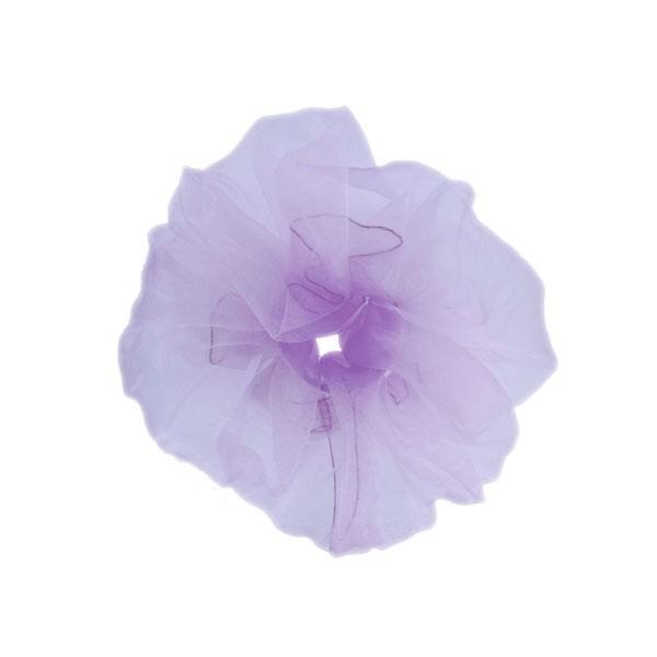 Chouchou en Organza Violet - Elastique et chouchou - diouda