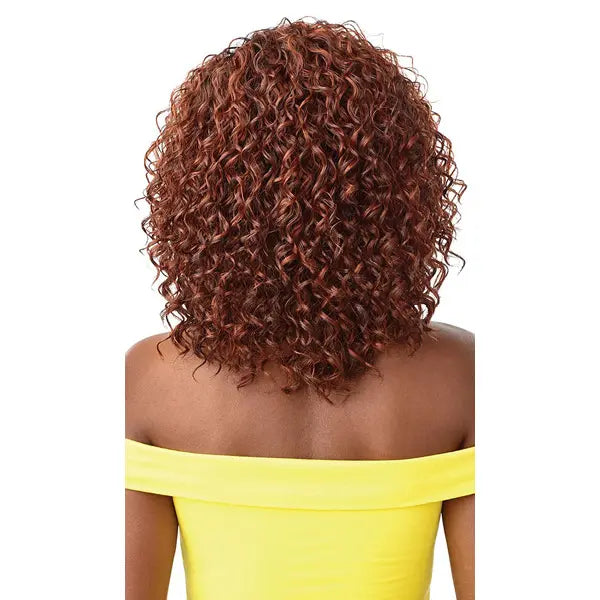 Tropical Tendrils Perruque Converti Cap Outré DR2 Ginger Brown