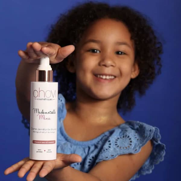 Ahovi - Crème Démêlante Enfant Cheveux Crépus Bouclés