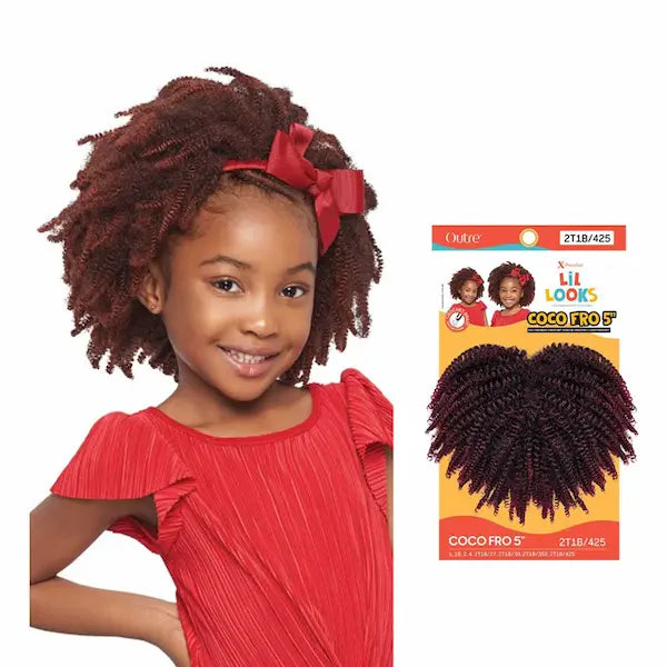 mèches crochet braids afro courts 5 pouces Outre Coco Fro