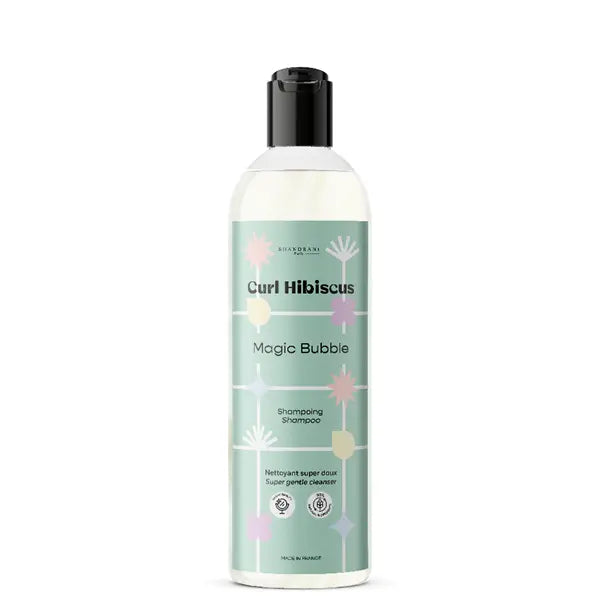 Shampoing Sans sulfate Magic Bubble hydratant pour boucles à l'Hibiscus, Aloe vera - Curl Hibiscus