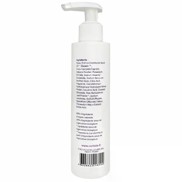 Curlista BB - Lait soin coiffant bébé pour cheveux bouclés, frisés et crépus.